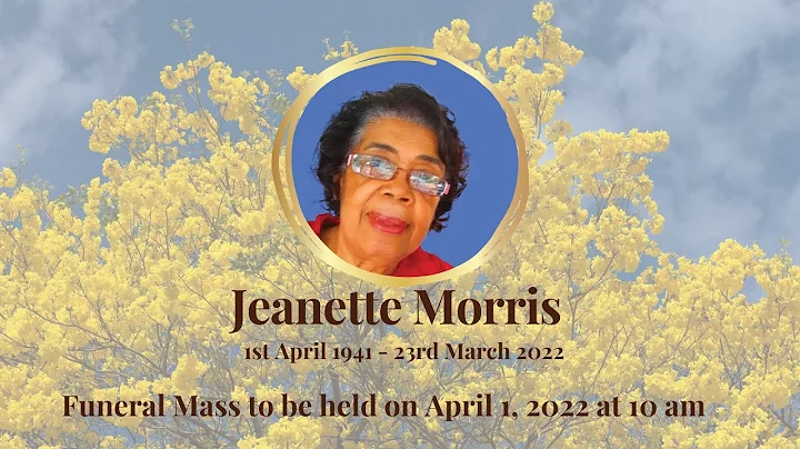 Dr. Jeanette Morris Tribute Service