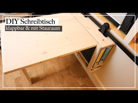 Video: Minimalistischer und multifunktionaler Schreibtisch / Konsolentisch