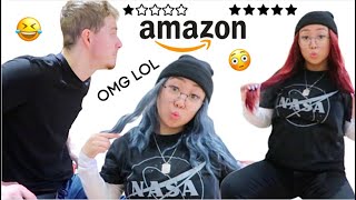 My boyfriend rates my cheap amazon wigs!