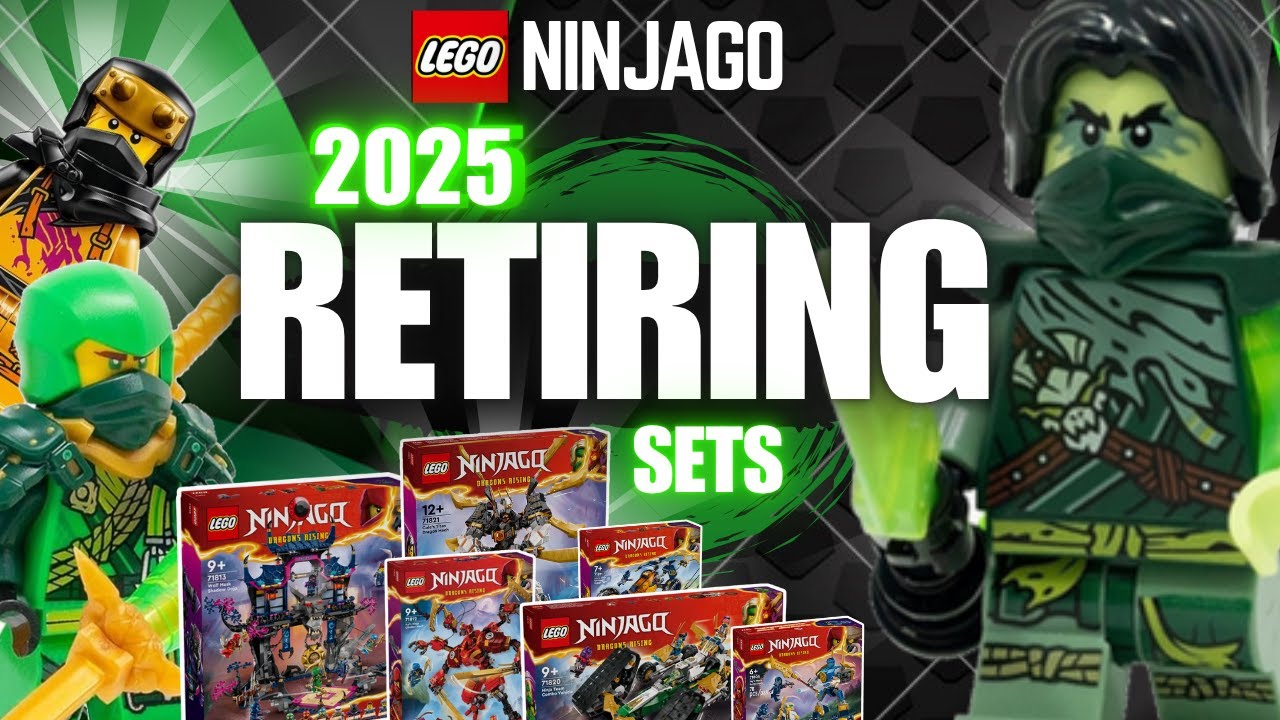 Все наборы Lego Ninjago СНИМАЮТСЯ С ПРОДАЖИ в 2025 году!