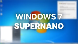 An 800 MB INSTALL of Windows 7? - Windows 7 Supernano