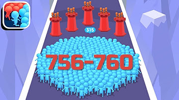 Count Masters - All Levels Gameplay ios (Level 756-760)