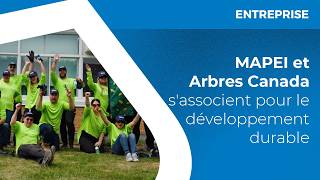 MAPEI et Arbres Canada sassocient pour le développement durable