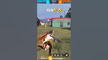 1V4🤣🤣#1vs4#csgo  #freefire