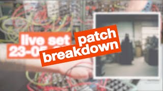 Unpacking the dual-case patch that powered a live set // Eurorack Techno Ambient Patch Breakdown