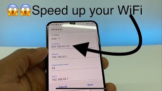 Speed Up WiFi internet on your phone Fixed