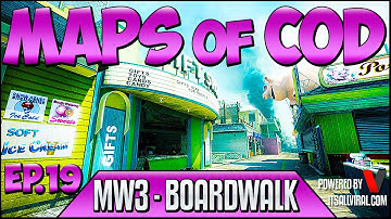 Call of Duty "MAPS OF COD" MW3 - Boardwalk - Ep.17 (Throwback Series) | Chaos