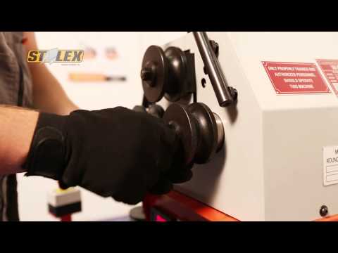 Станок профилегибочный электромеханический Stalex RBM-20, видео 1