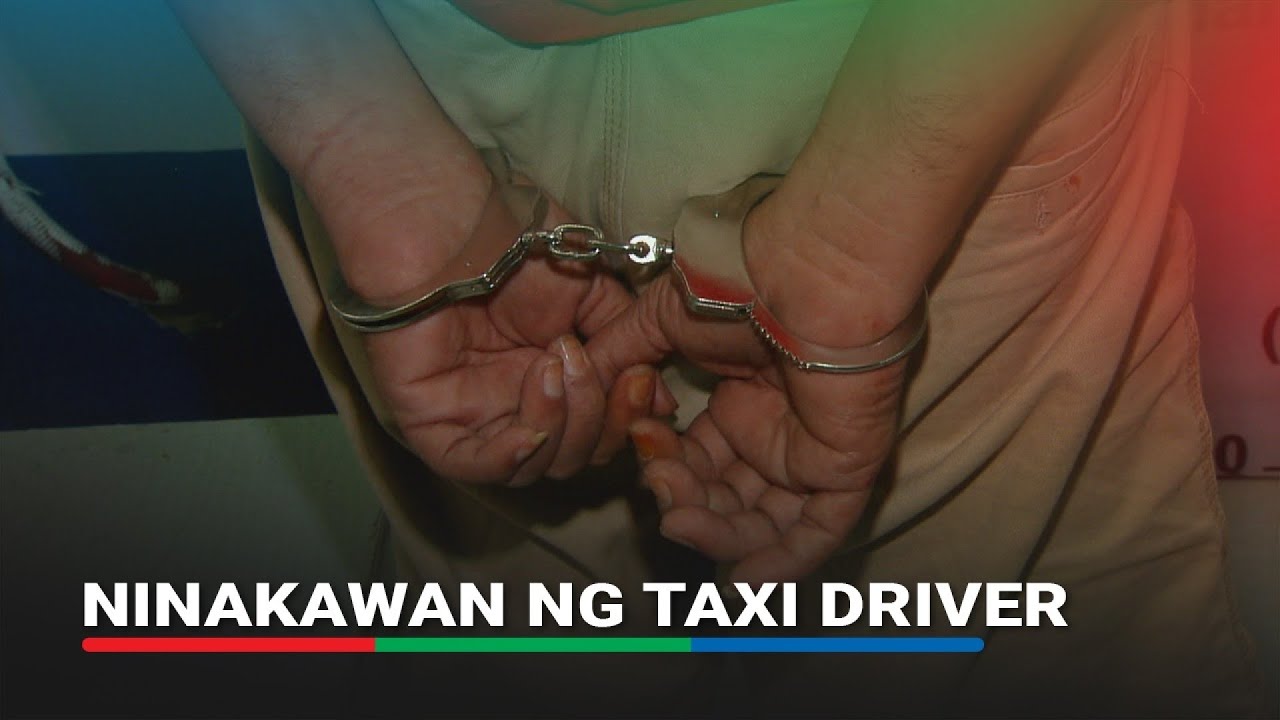 Taxi driver arestado matapos nakawin ang cellphone ng pasahero sa Taguig | ABS-CBN News