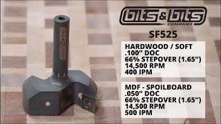 Testing the Bits&amp;Bits SF525 Surfacing Bit - 393