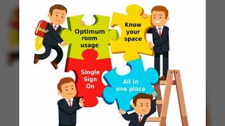 Meeting room booking system in Creative Social intranet making meeting management easy