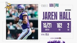 Jaren Hall Preseason Highlights Vs Eagles thumbnail