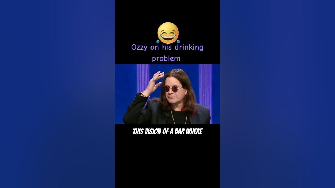 Ozzy Thought Rehab Would Teach Him to Drink Like a Gentleman π·π€£ Ozzy Thought Rehab Would Teach Him to Drink Like a Gentleman π·π€£