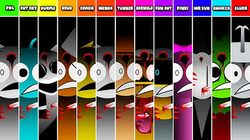 Incredibox Sprunki: Phase 4 But Everyone Is SKY VS DURPLE VS BRUD VS SIMON VS WENDA VS CLUKR