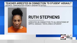 Video Dorchester County Teacher Arrested In Connection To Ault Involving A Student