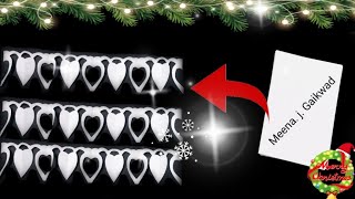 Paper Snowflakes # 02 - Easy Paper Snowflakes - How to make Snowflakes out of paper screenshot 3