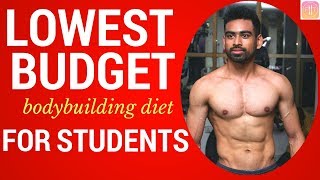 Lowest budget muscle building diet plan for students, maintain healthy
while living in hostel or pg, full day of eating indian bodybuilding
stu...