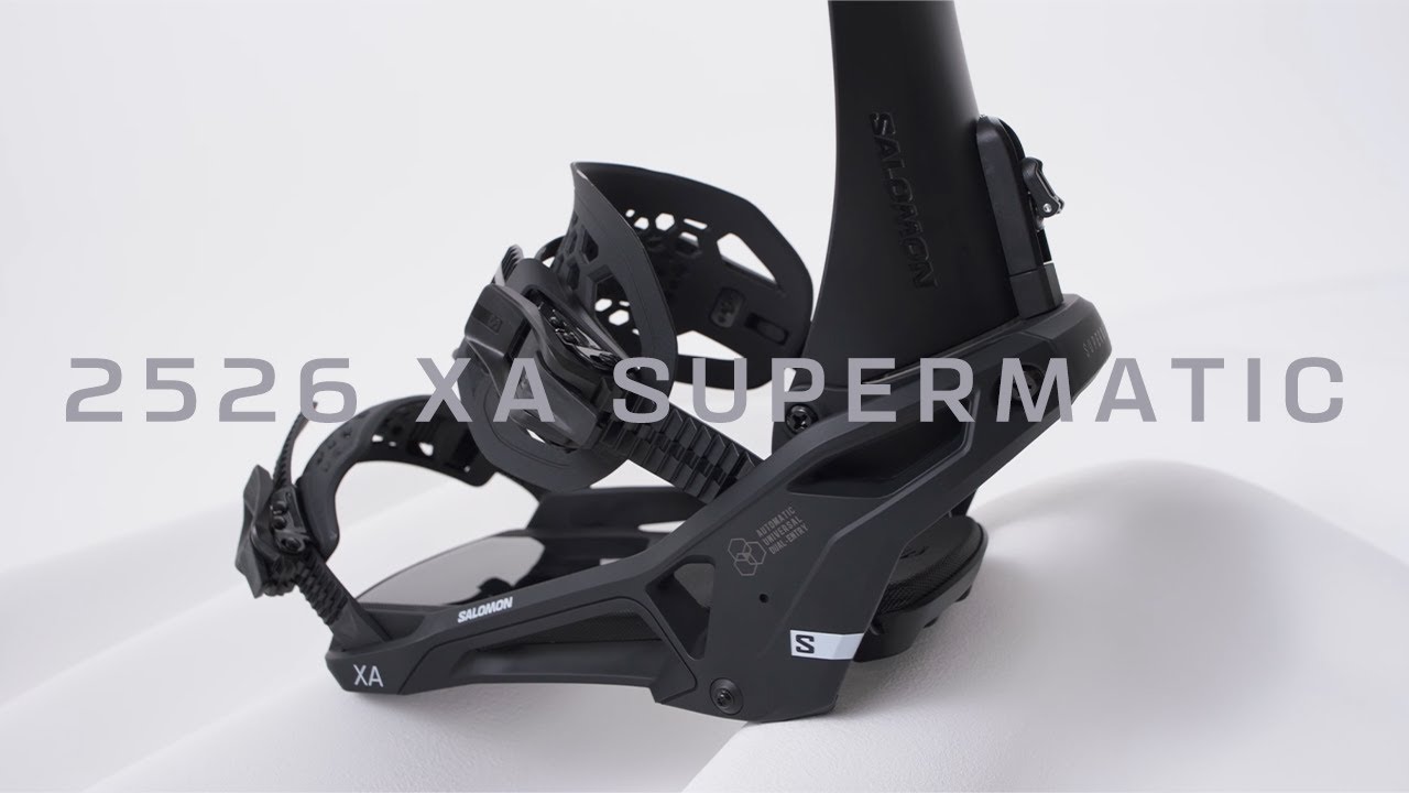スノーボード SALOMON XA SUPERMATIC Salomon XA Supermatic Bindings 2026 — Winteriscalling.com