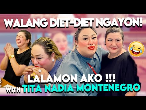 WALANG DIET-DIET NGAYON! LALAMON AKO 'DIBA TITA NADIA MOTENEGRO? | PETITE TV