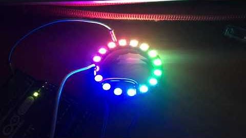 RAINBOW RGB NEOPIXEL RING