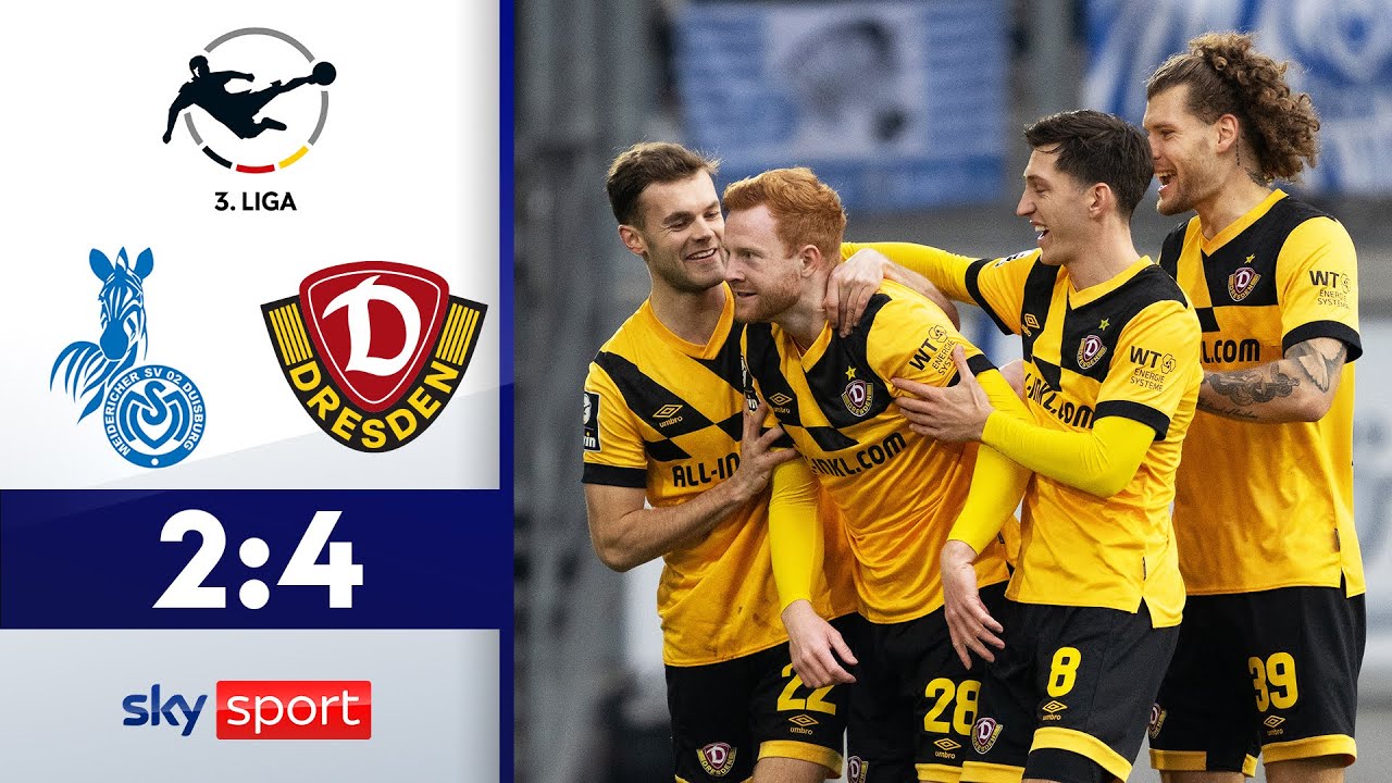 Duisburg vs Dresden Live Stream & Results 17/12/2023 12:30 Football