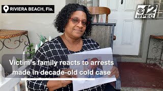 Widow reacts to arrests made in decade-old cold case murder