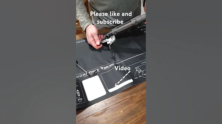 Ruger American Gen 2 Trigger Adjustment #ruger #american #gen2 #trigger #hunting #foryou #shorts