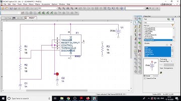 astable multivibrator using 555 ( spice simulation using OrCAD )