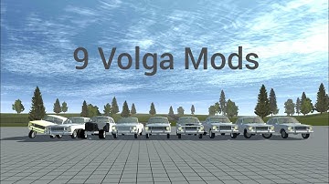 9 Volga Mods | Simple Car Crash Physics Simulator