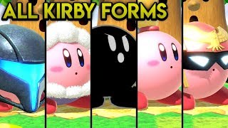 Super Smash Bros. Ultimate - All Kirby Transformations