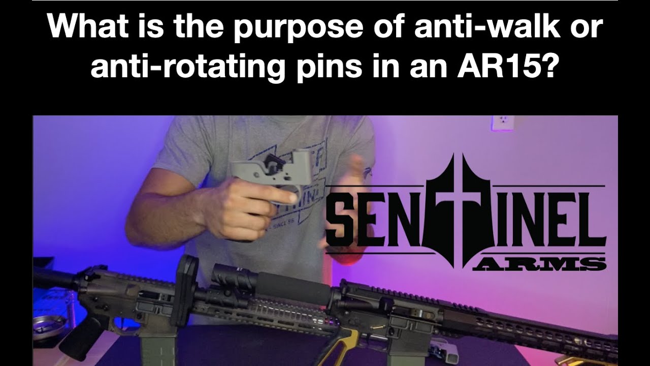 AR15 / AR10 Anti Walk Pins Installation 