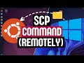 SCP - Transfer Files using SSH Command Line on Windows 11