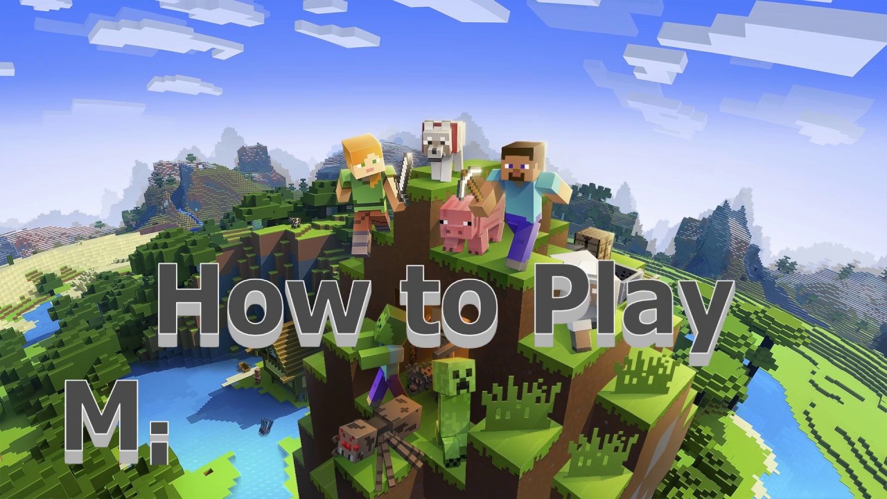 Майнкрафт плей ру. How to Play Minecraft.