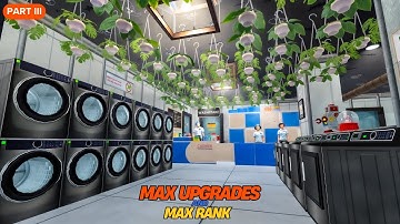 🫧[4K] Max Rank Achieved! ✨ Fully Upgraded Laundry Store ✨ All Features Unlocked ✨ No Commentary