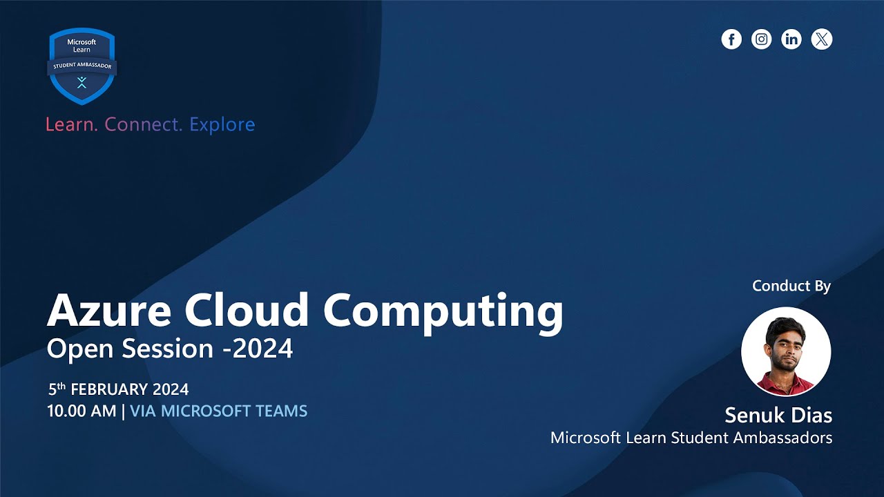 Azure Cloud Computing - Open Session - YouTube