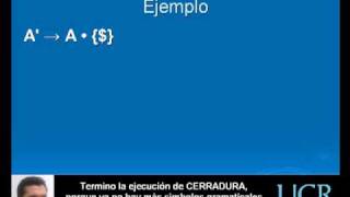 algoritmo de analisis sintactico lr 1