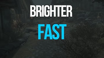 Skyrim: Adjust Brightness Step-by-Step