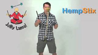 Hemp Stix Juggling Sticks Tricks from Jolly Lama