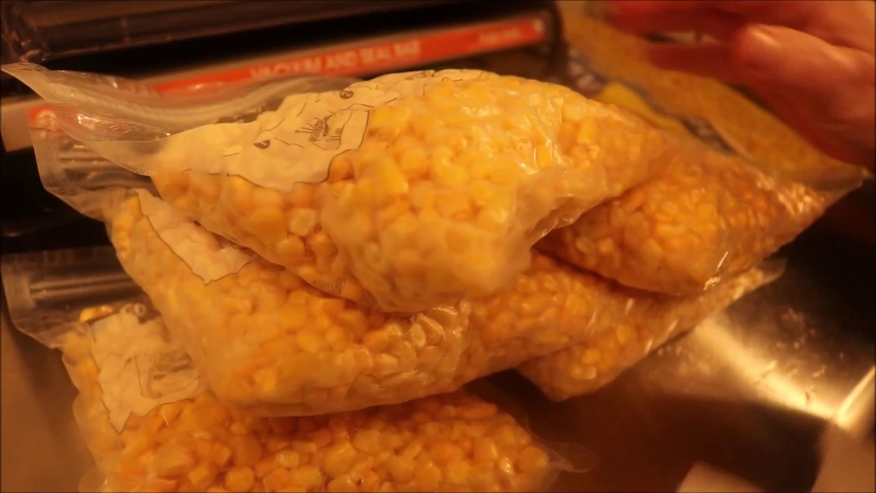 Aunt Duddie & Hungry Hubby Vacuum Seal Corn & Peas with the FoodSaver YouTube