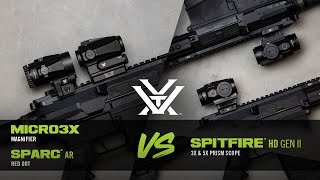 Spitfire® HD Gen II Prism Scopes vs SPARC® AR and Micro 3x - FAQ