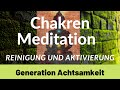 Chakren Meditation unter einem Wasserfall - Chakrenreinigung , Chakra Aktivierung, Chakras öffnen!