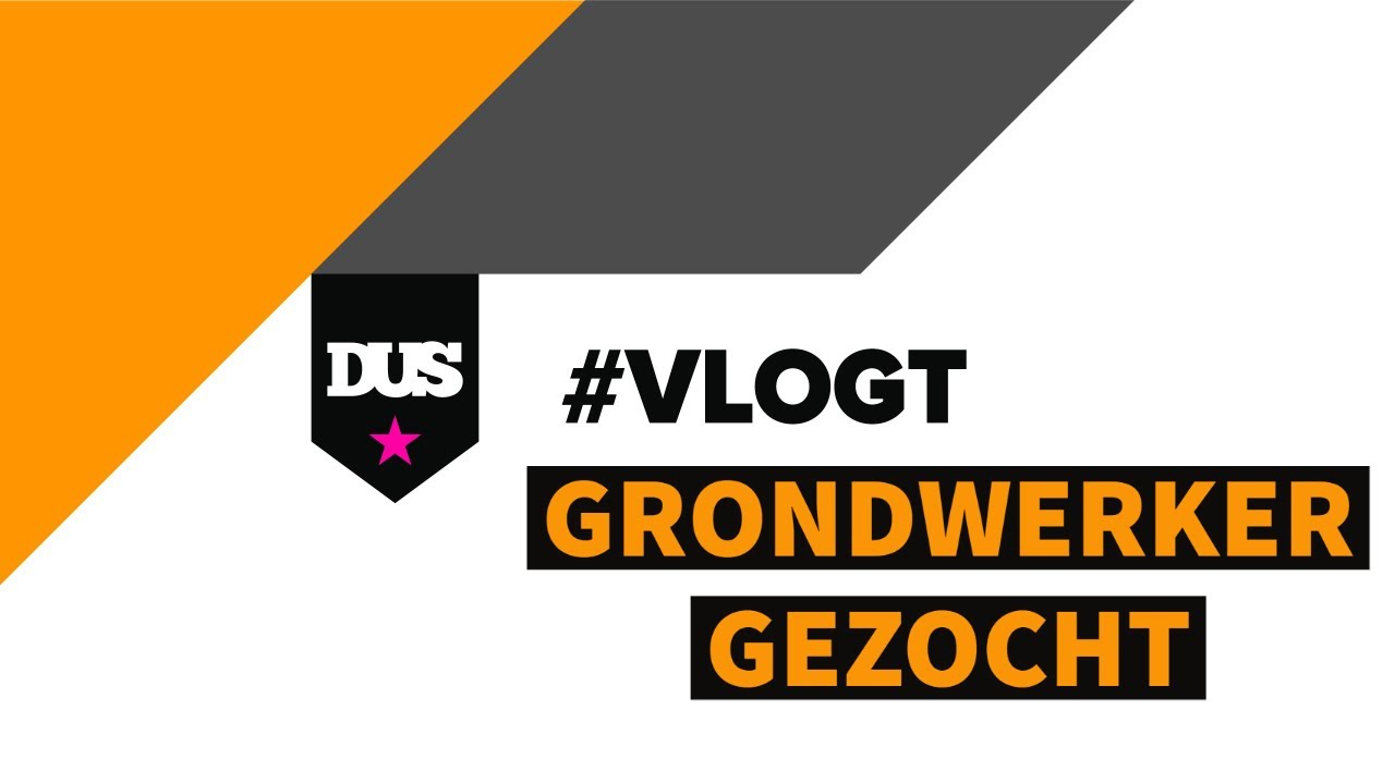 GRONDWERKER GEZOCHT!