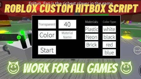 New Custom Hitbox Script works for Hydrogen,Delta,Fluxus and Arceus x | Mobile Script + Pc Script