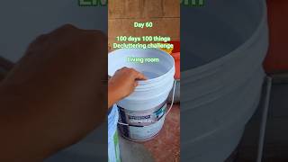 60/100 days decluttering challenge, Bucket #decluttering #home #minivlog