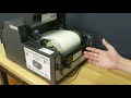 IPSi Print Lab - Epson C6500A: Loading Internal Roll Labels