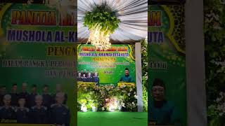 dekorasi pengajian umum dan santunan anak yatim