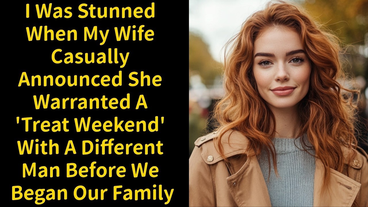 I Was Stunned When My Wife Casually Announced She Warranted A 'Treat Weekend' With A Different Man B