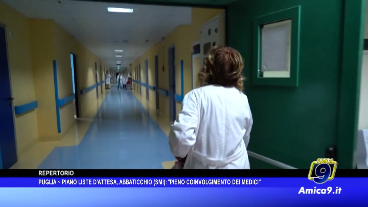 Puglia - Piano liste di attesa, interviene Abbaticchio dello Smi