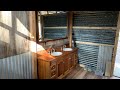 Building an off grid Bathroom Cabin / Shack - Install the Bathroom Vanity and Plumbing