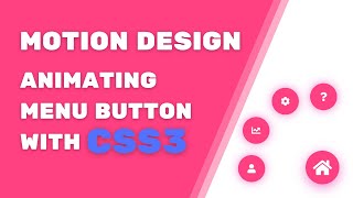 Motion Design - Menu Button with CSS